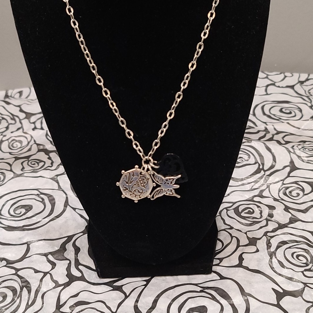 Brighton 3 charm necklace